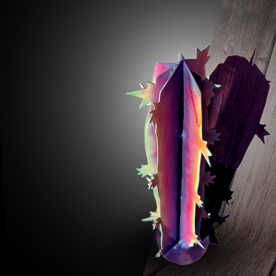 Neon Cactus - 15" x 4"